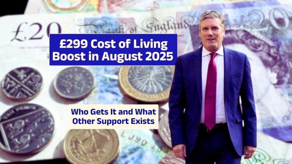£299 Cost of Living Payment