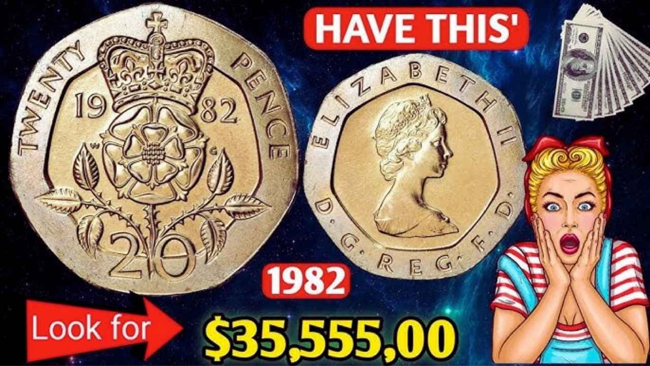 TOP 5 MOST VALUABLE UK OLD COINS TWENTYM PENCE COINS